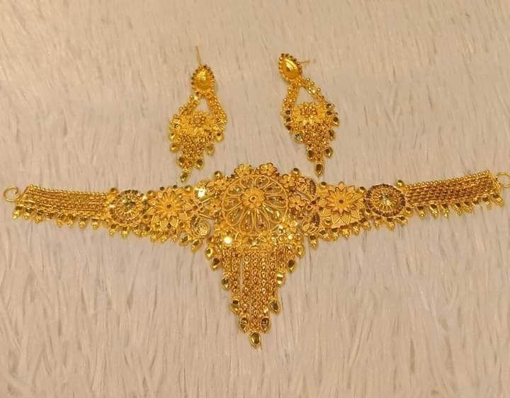 Premium Wedding Gold Choker