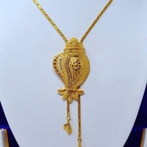 Traditional 22K Gold Pendant Set