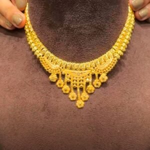 Antique Finish Gold Necklace