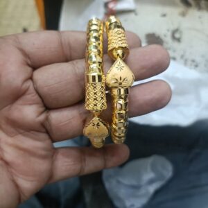 Luxury Gold Bala Bangle – Sophisticated Shine