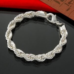 Fashionable Silver Wrist Bracelet