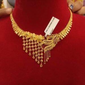 Premium Party Wear Gold Necklace