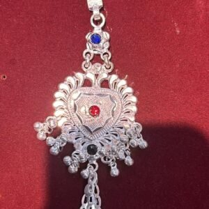 Antique Style Silver Waist Key Bunch