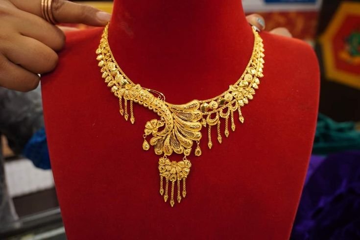 Traditional Bengali Gold Necklace