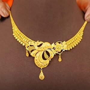 Premium Party Wear Gold Necklace