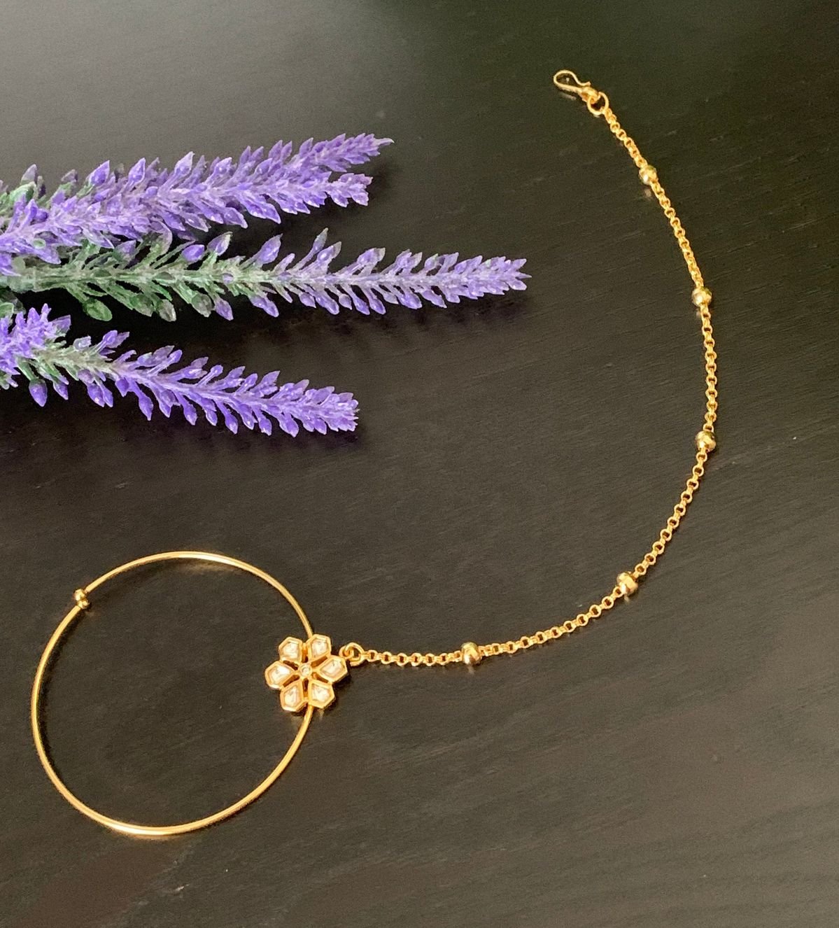 Vintage Gold Nose Pin