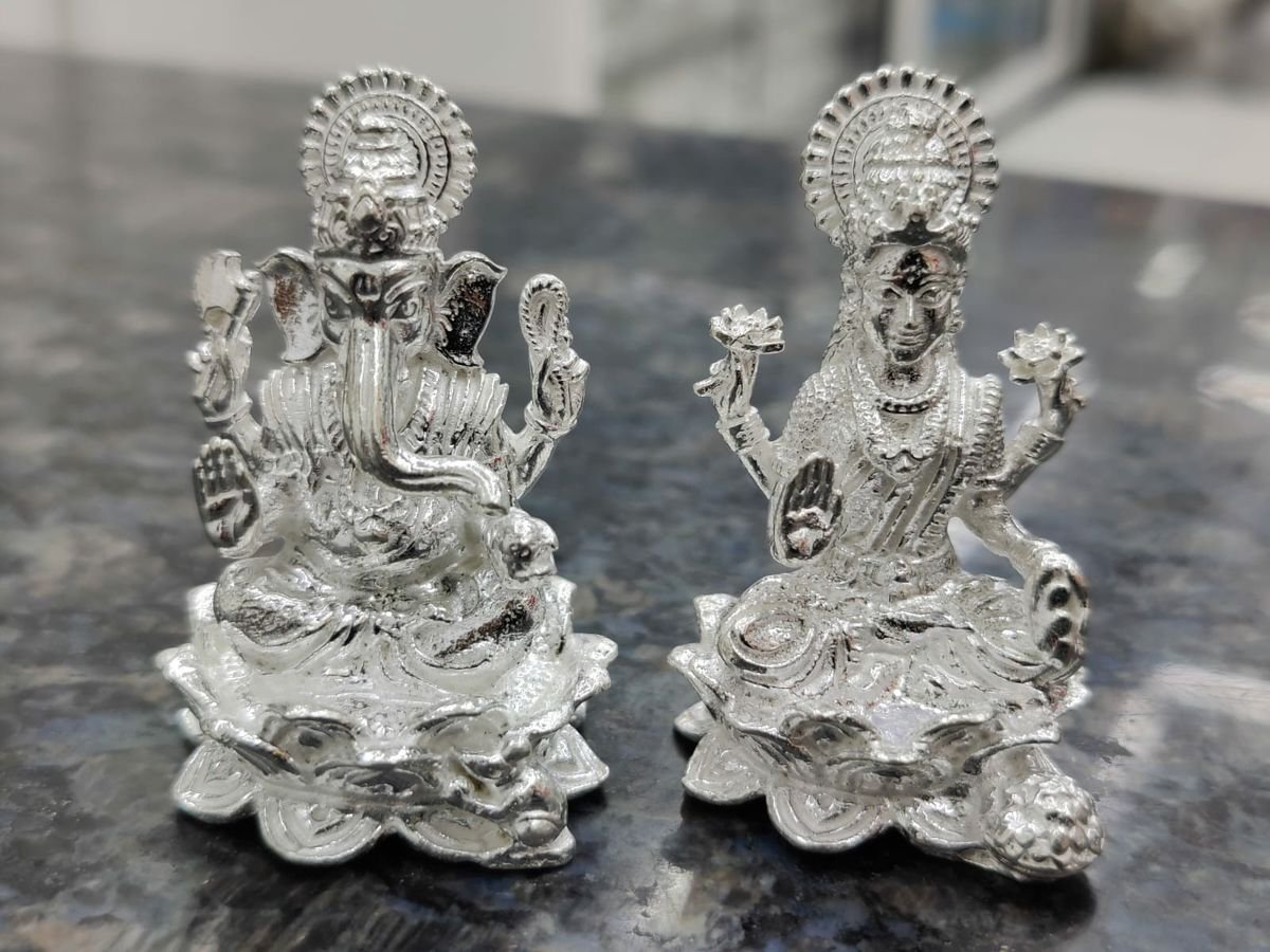 Silver Idols / Small Murtis
