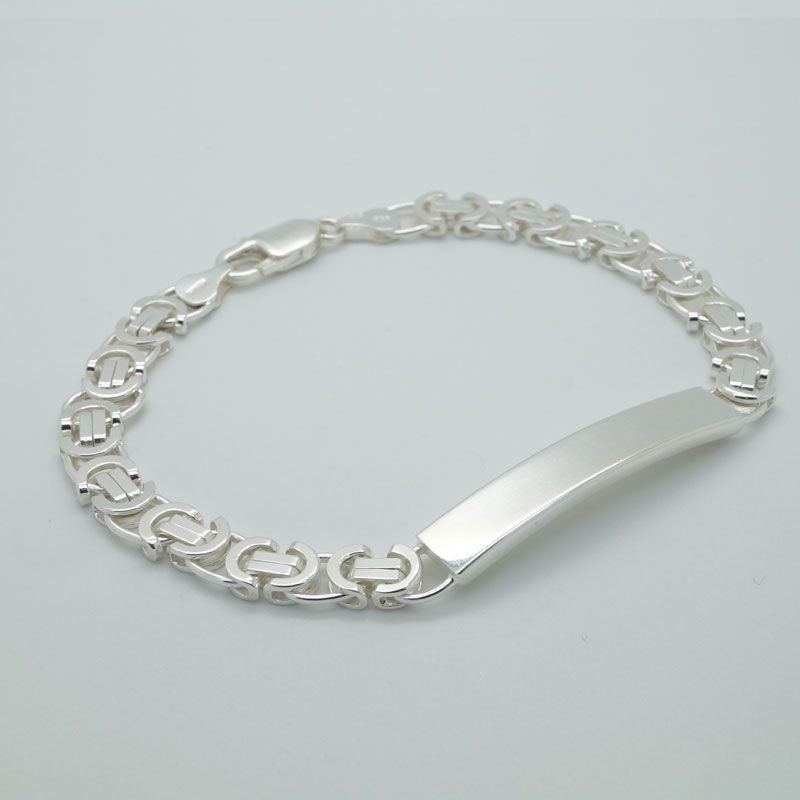 Party Wear Silver Bracelet for Men