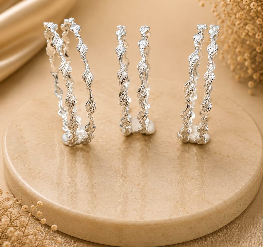 Classic 925 Silver Bangles