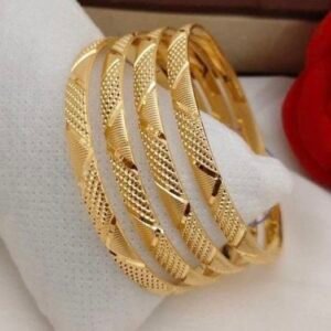 Luxury Bengali Gold Churi Set