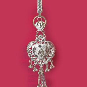 Ethnic Silver Komor Key Holder Set