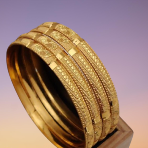 Royal Style Gold Bangles for Women