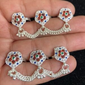 Designer Toe Ring Set