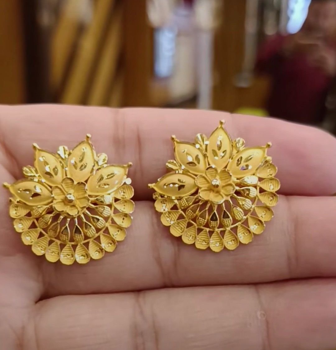 Designer Gold Jhumka