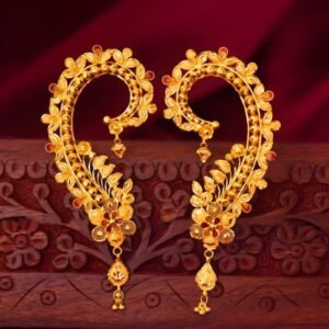 Heritage Floral Gold Earrings