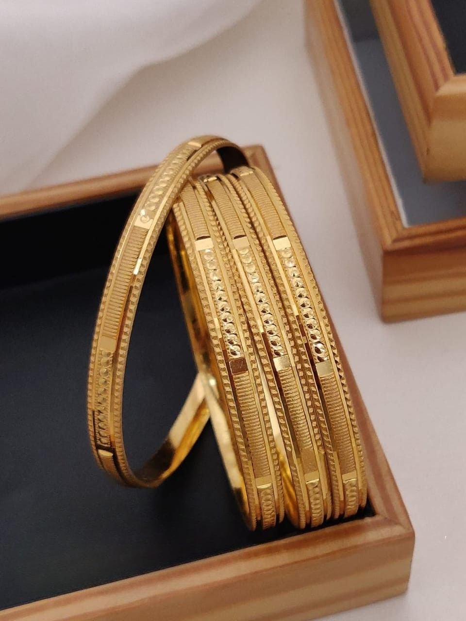 Classic 22K Gold Bangle Collection