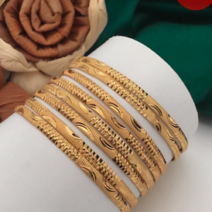 Heritage Style Gold Bangles