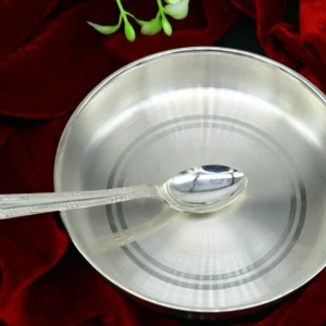 Pure Silver Baby Feeding Dining Set